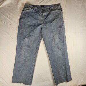 Line 7 Men's Blue Denim Jeans Size 108 Comfort Stretch Straight Leg Casual Work